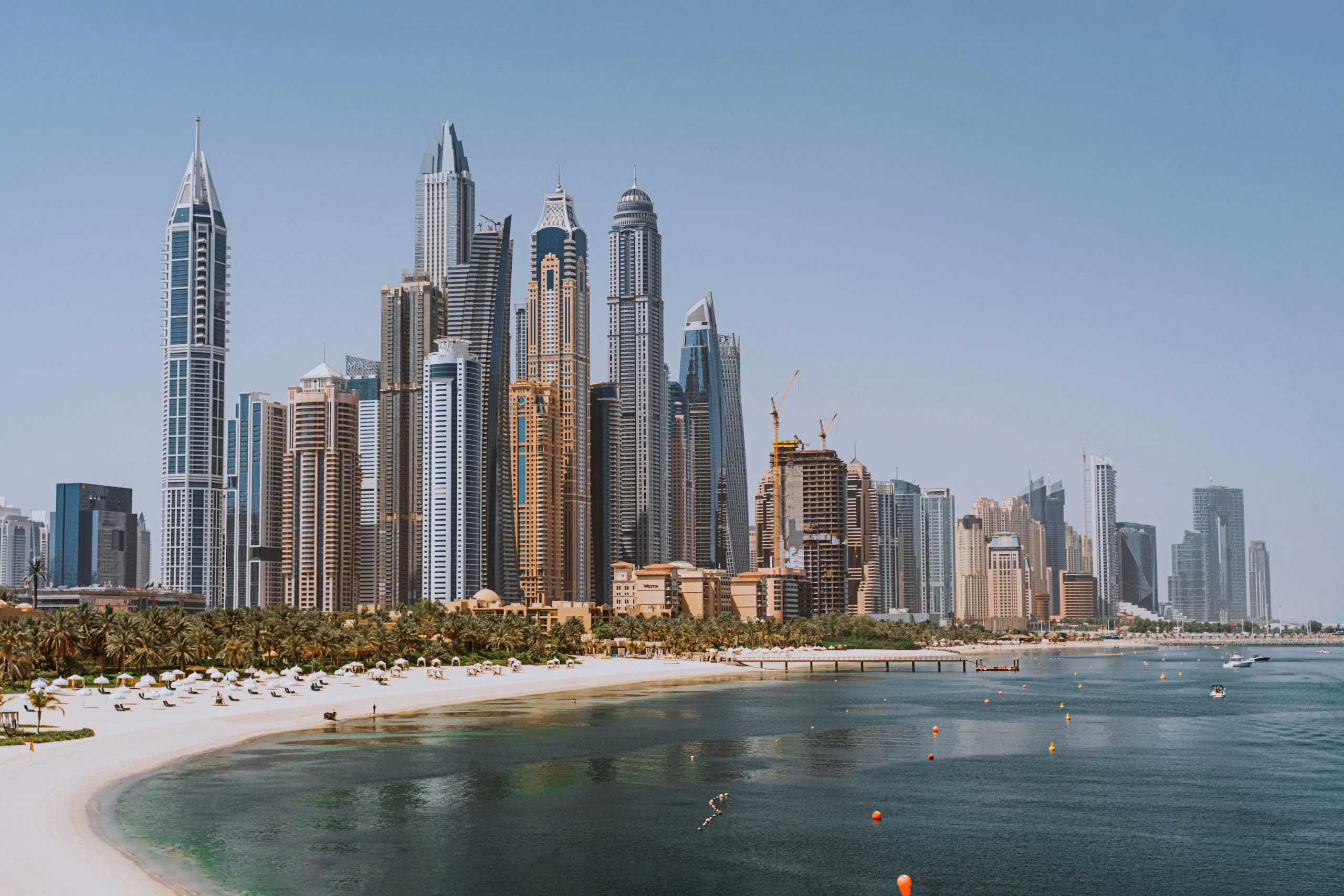 Dubai Marina skyline - United Arab Emirates
